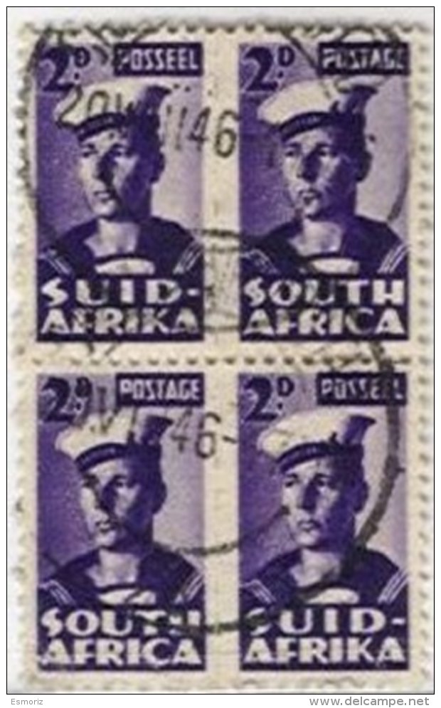 SOUTH AFRICA, Yv 137, 143, Used, F/VF - Used Stamps