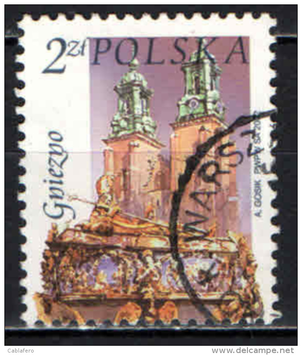 POLONIA - 2012 - GNIEZNO - USATO - Gebraucht