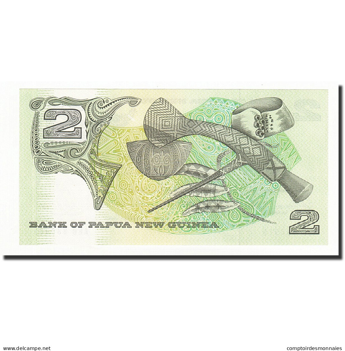 Billet, Papua New Guinea, 2 Kina, Undated (1981), KM:5a, NEUF - Papua-Neuguinea