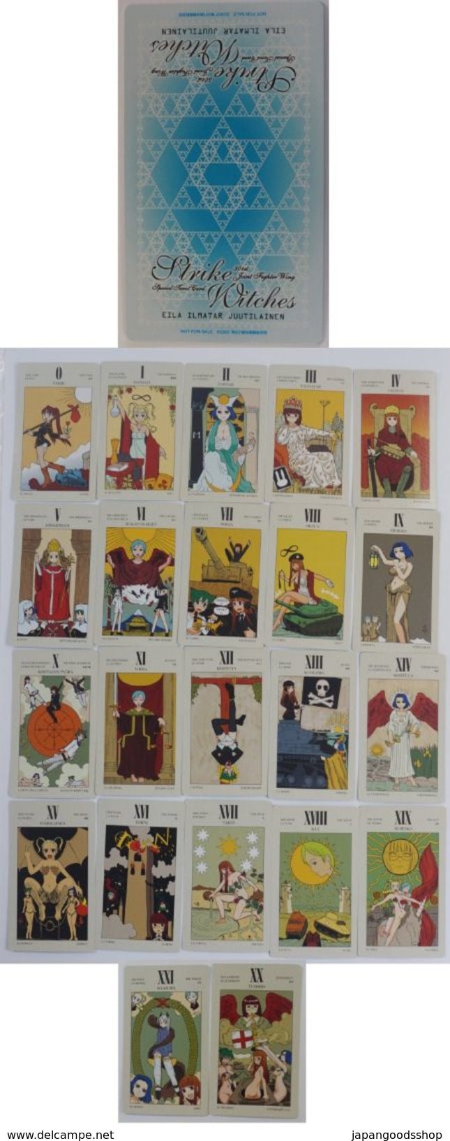 Strike Witches : 21 Tarot Cards - Sonstige & Ohne Zuordnung