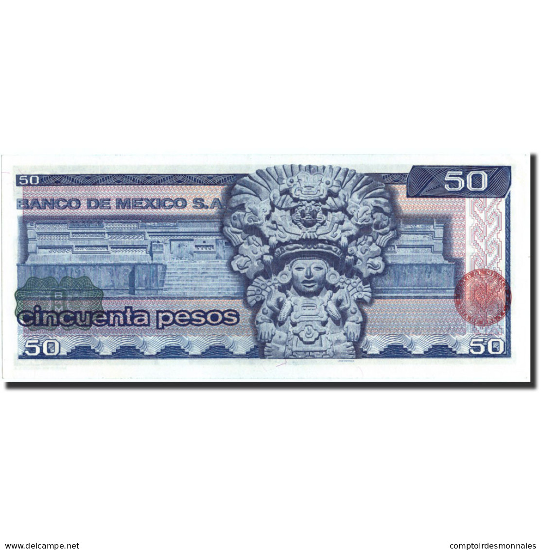 Billet, Mexique, 50 Pesos, 1978, 1978-07-05, KM:67a, NEUF - México