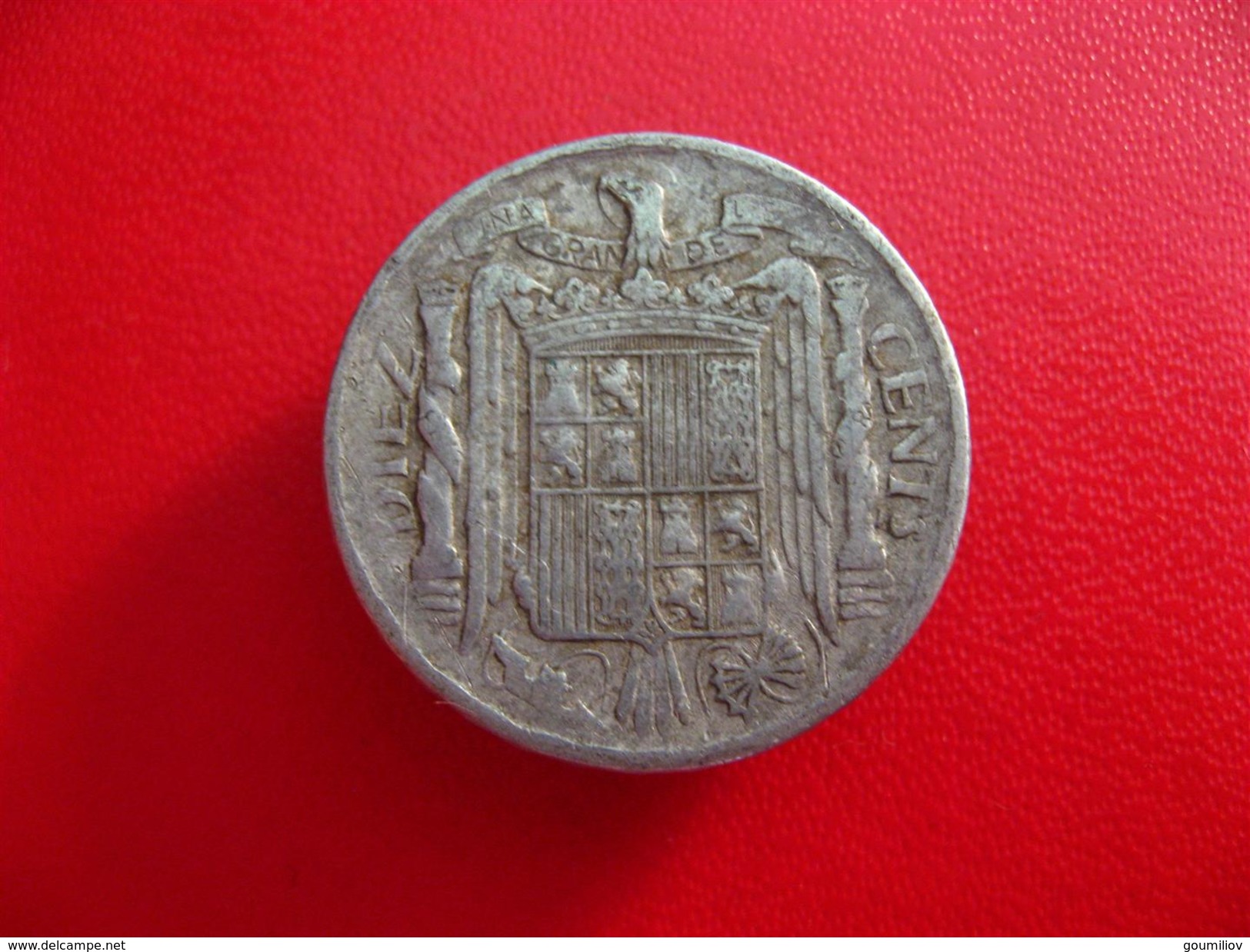 Espagne - 10 Cents 1941 5425 - 10 Centimos