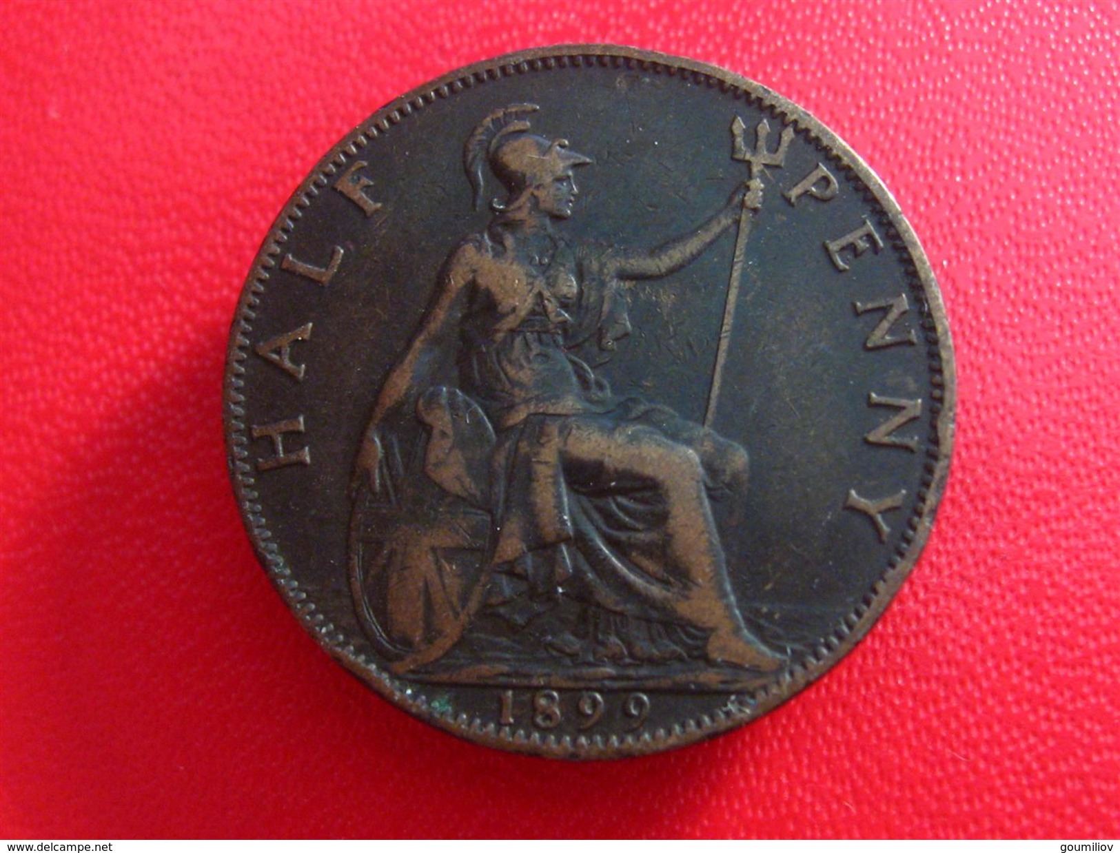 Royaume-Uni - UK - Half Penny 1899 5501 - C. 1/2 Penny