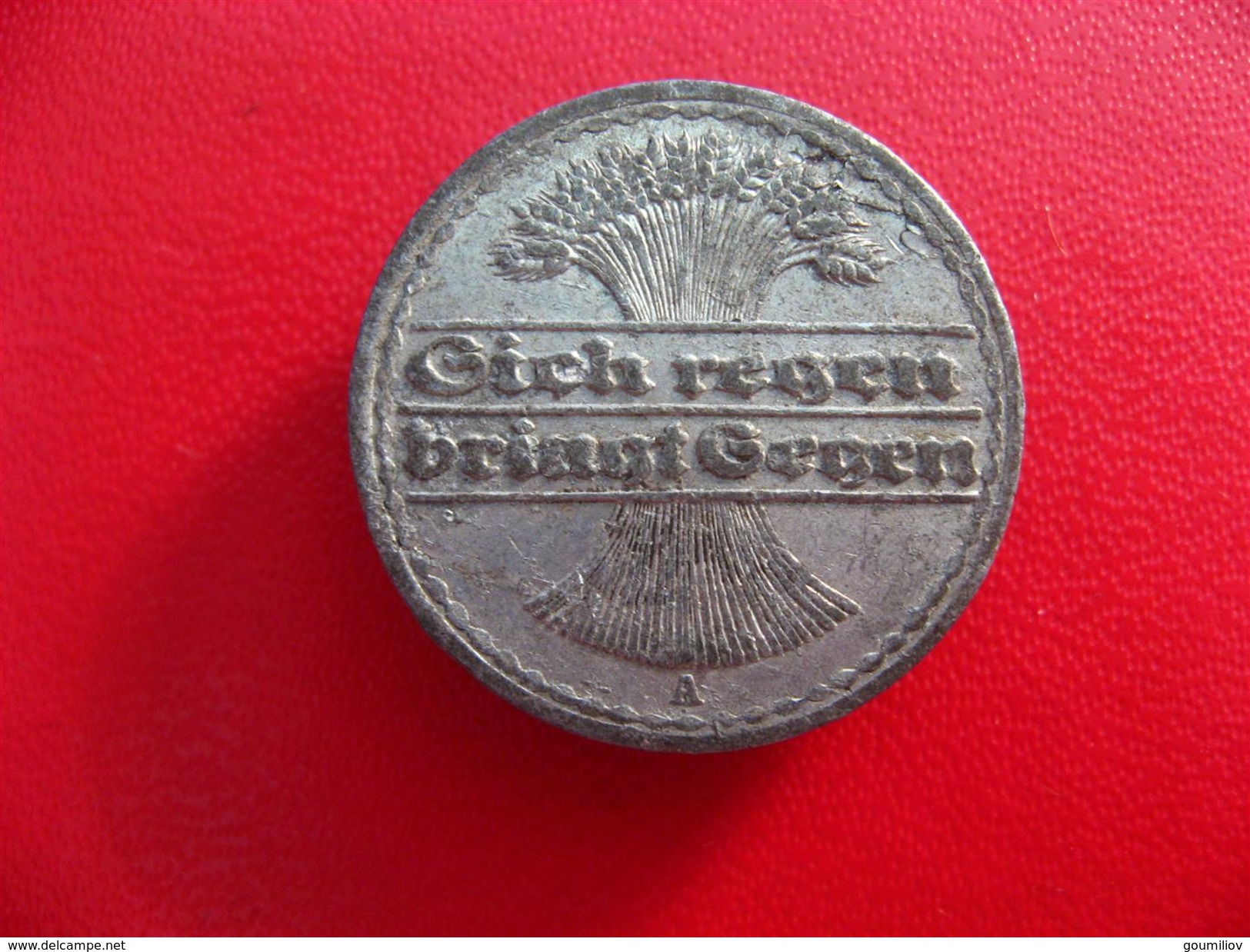 Allemagne - 50 Pfennig 1920 A 5522 - 50 Rentenpfennig & 50 Reichspfennig