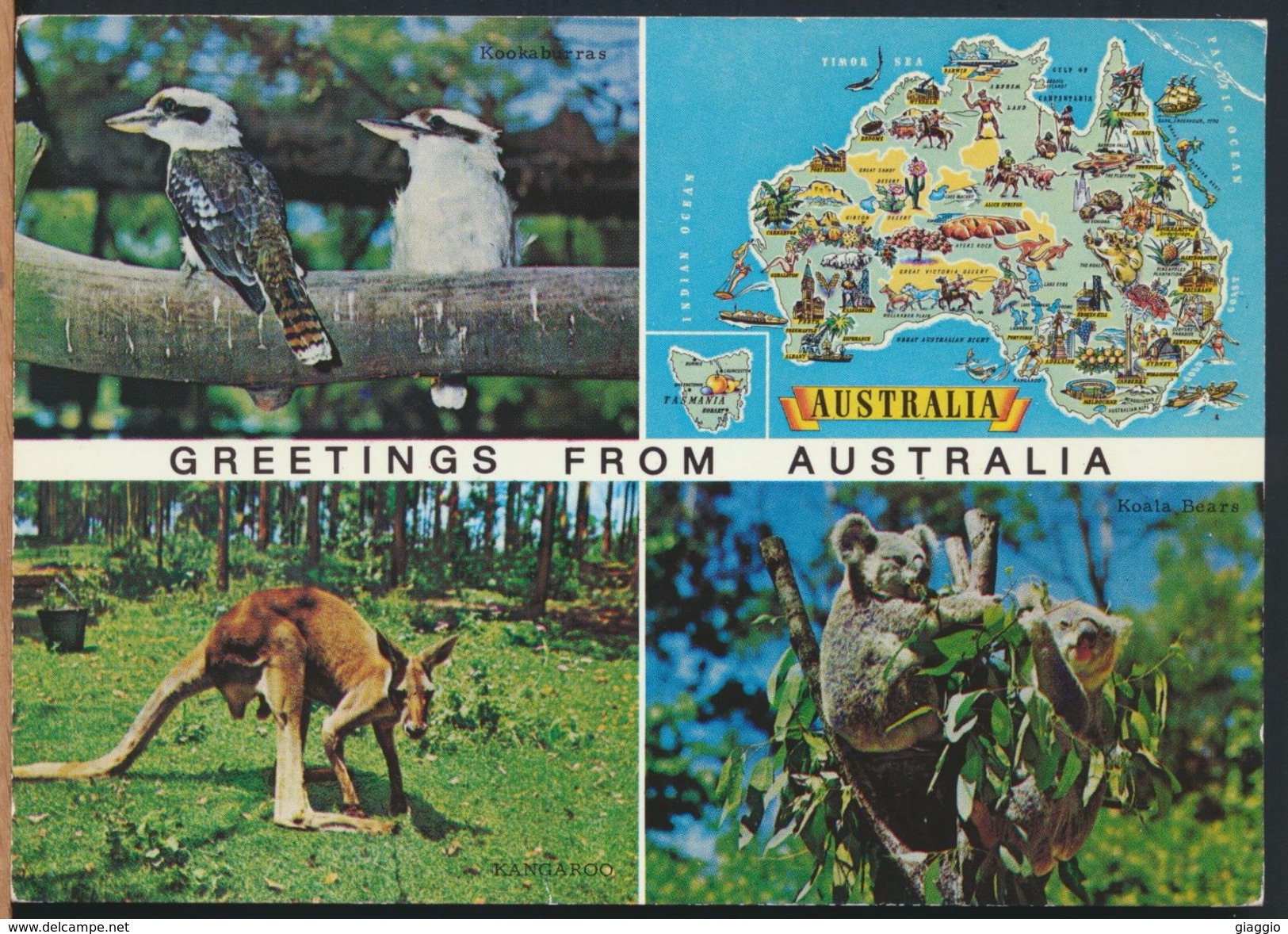 °°° 8089 - GREETINGS FROM AUSTRALIA - VIEWS - 1982 With Stanps °°° - Altri & Non Classificati