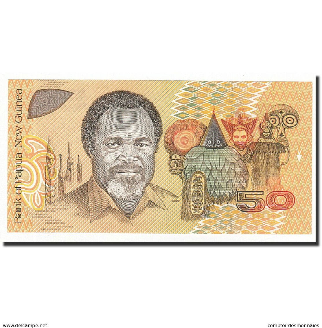 Billet, Papua New Guinea, 50 Kina, Undated (1989), KM:11a, NEUF - Papua-Neuguinea