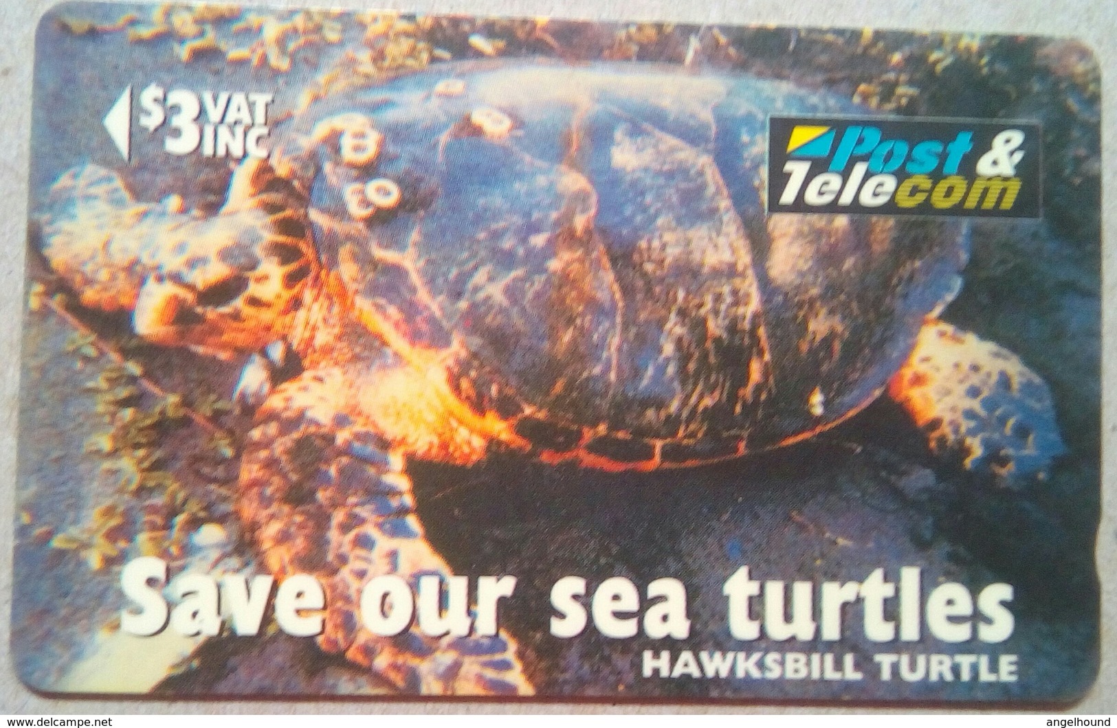 17FIB Sea Turtle $3 - Fiji