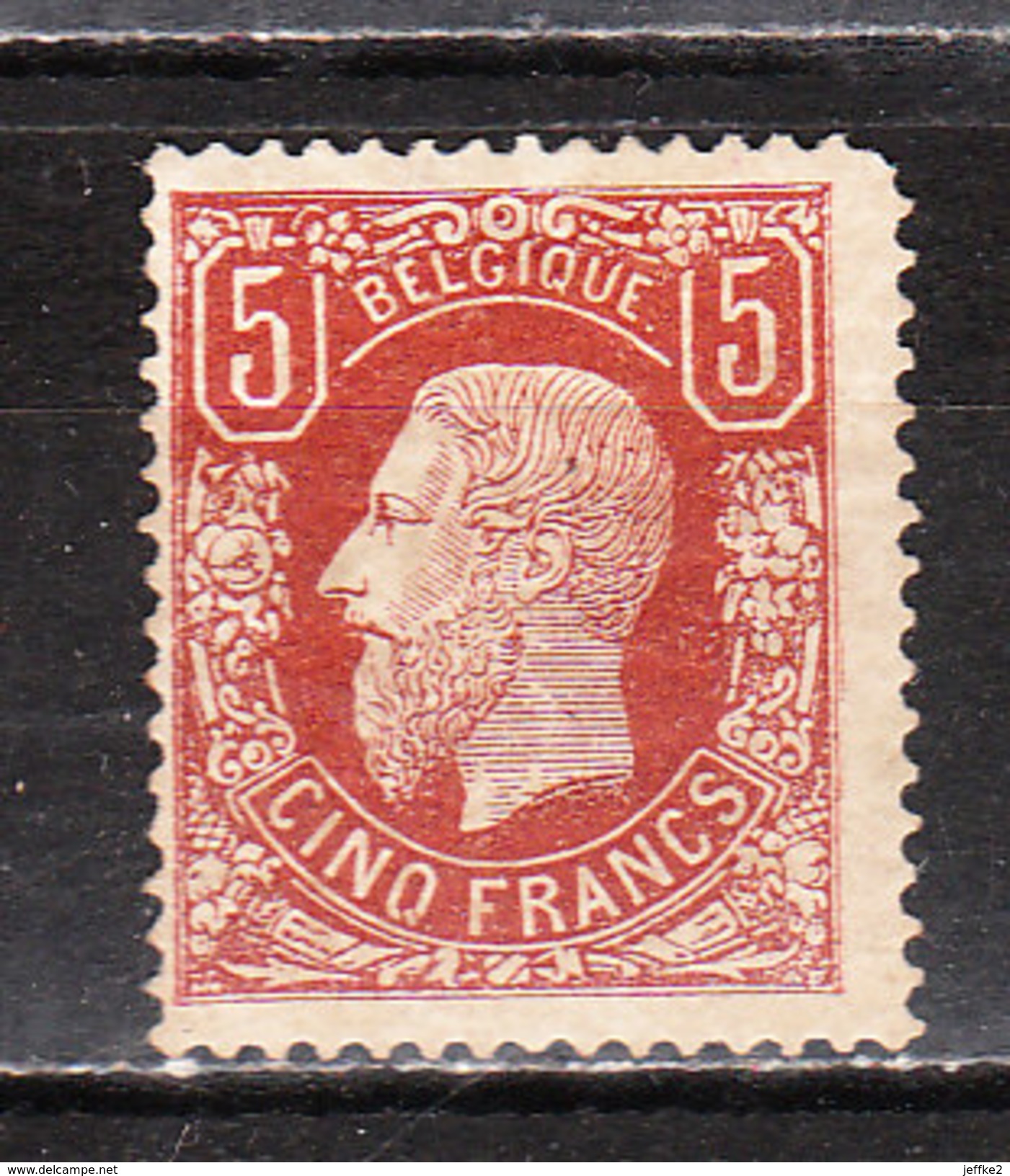 37*  Emission De 1869 - LA Bonne Valeur - MH* - COB 2200 - Authentique ? - Pour L'état Voir Scan - 1869-1883 Leopold II.