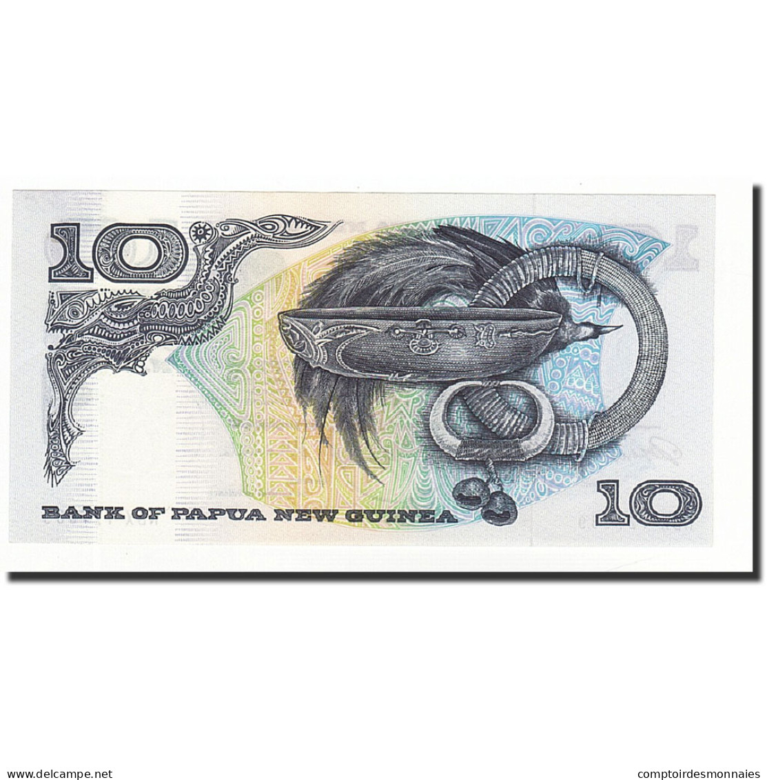 Billet, Papua New Guinea, 10 Kina, Undated (1985), KM:7, NEUF - Papua New Guinea