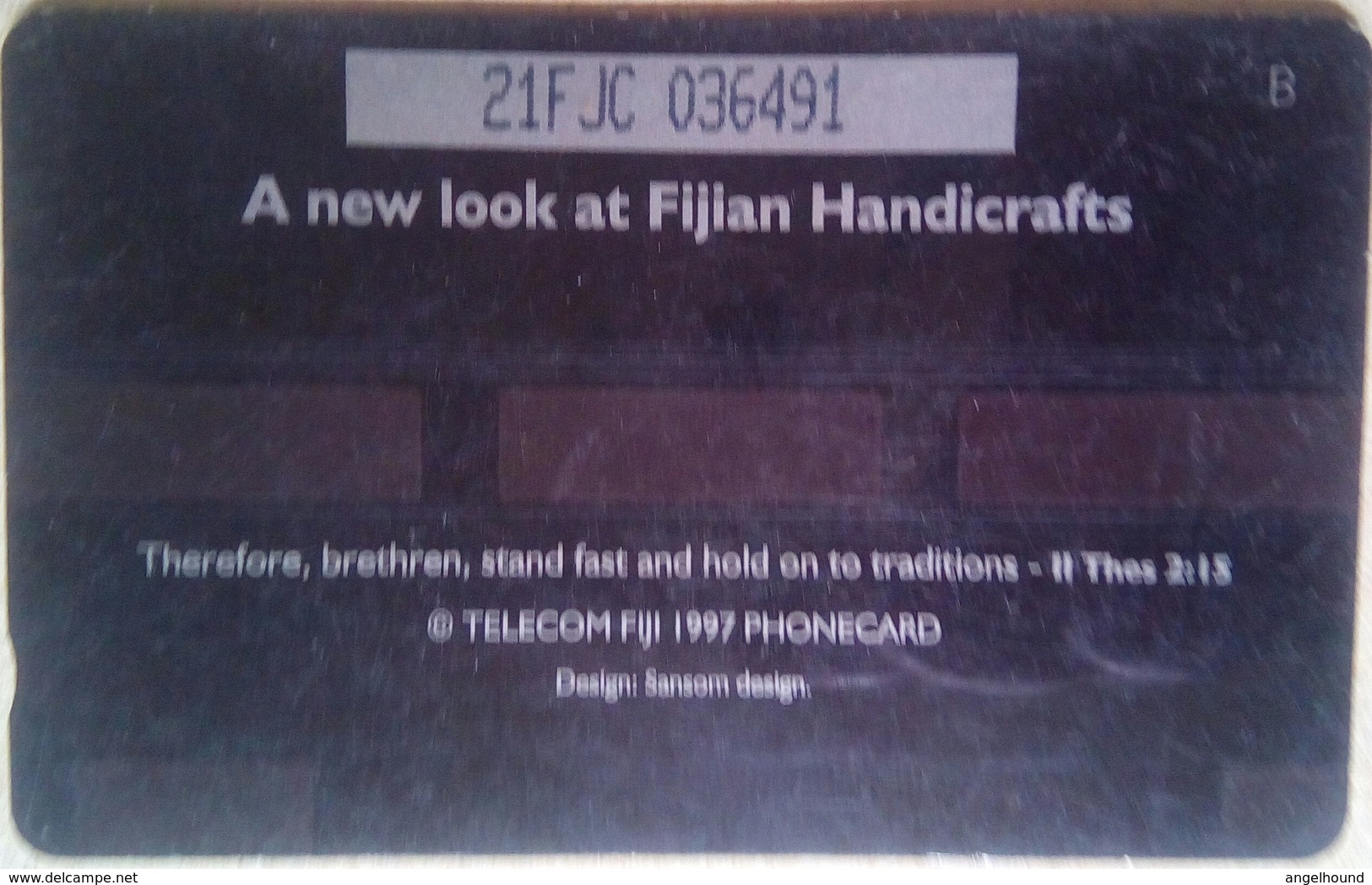 21FJC Handicrafts $5 - Fiji