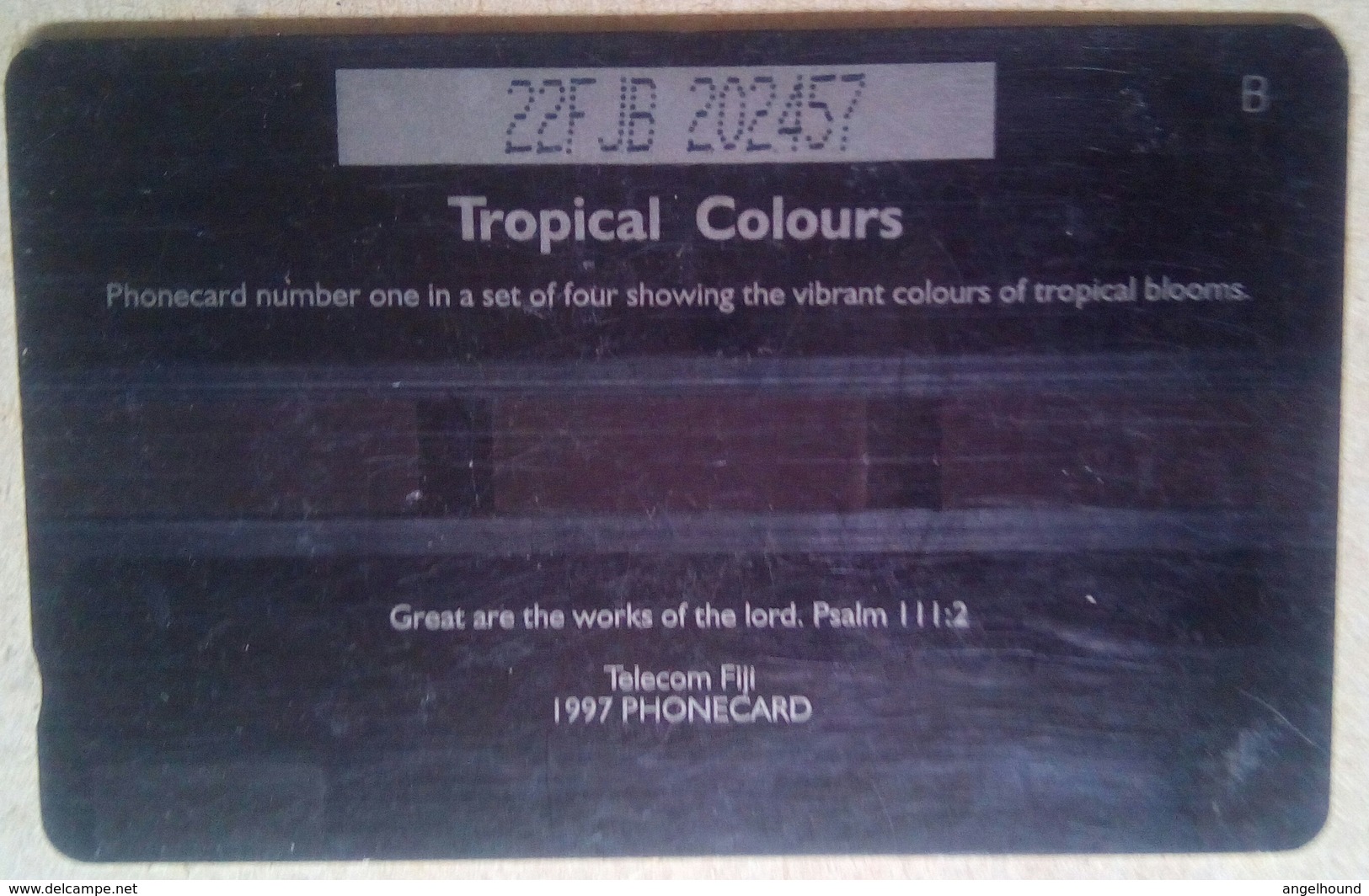 22FJB Tropical Colours $3 - Fidji