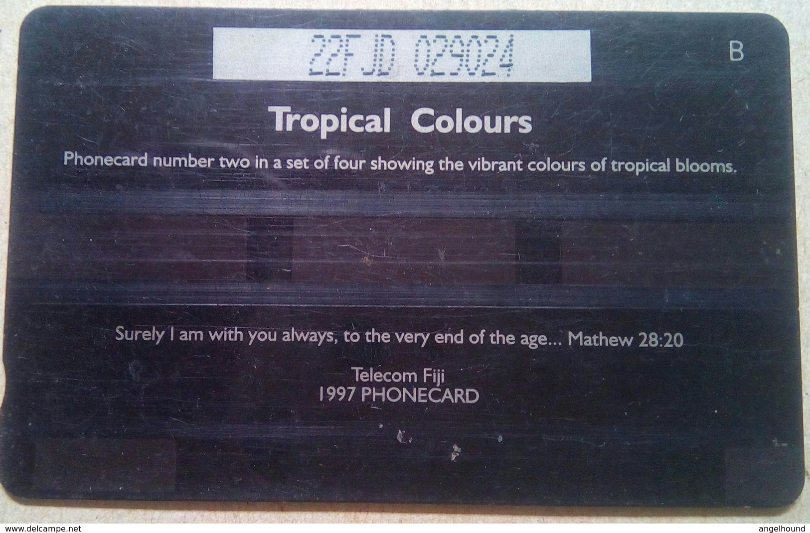 22FJD Tropical Colours $10 - Fidji