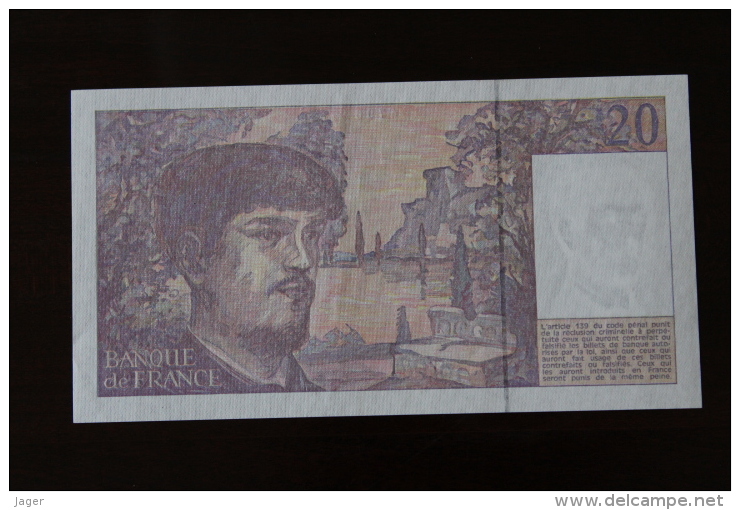 Billet France  20 Francs  X.042  1993  Neuf    Lot 7 - 20 F 1980-1997 ''Debussy''