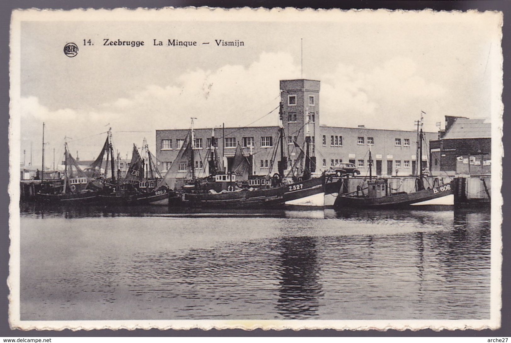 CPA - ZEEBRUGGE - La Minque De Vismijn - 14 - Zeebrugge