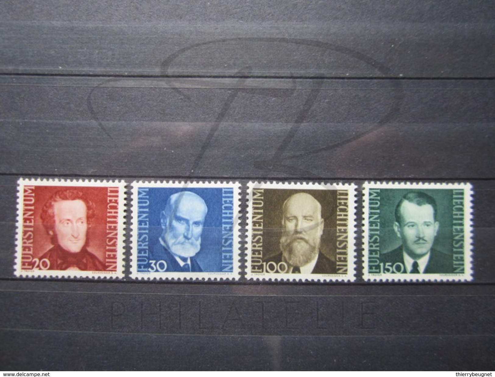 VEND BEAUX TIMBRES DU LIECHTENSTEIN N° 189 - 192 , XX !!! - Ungebraucht