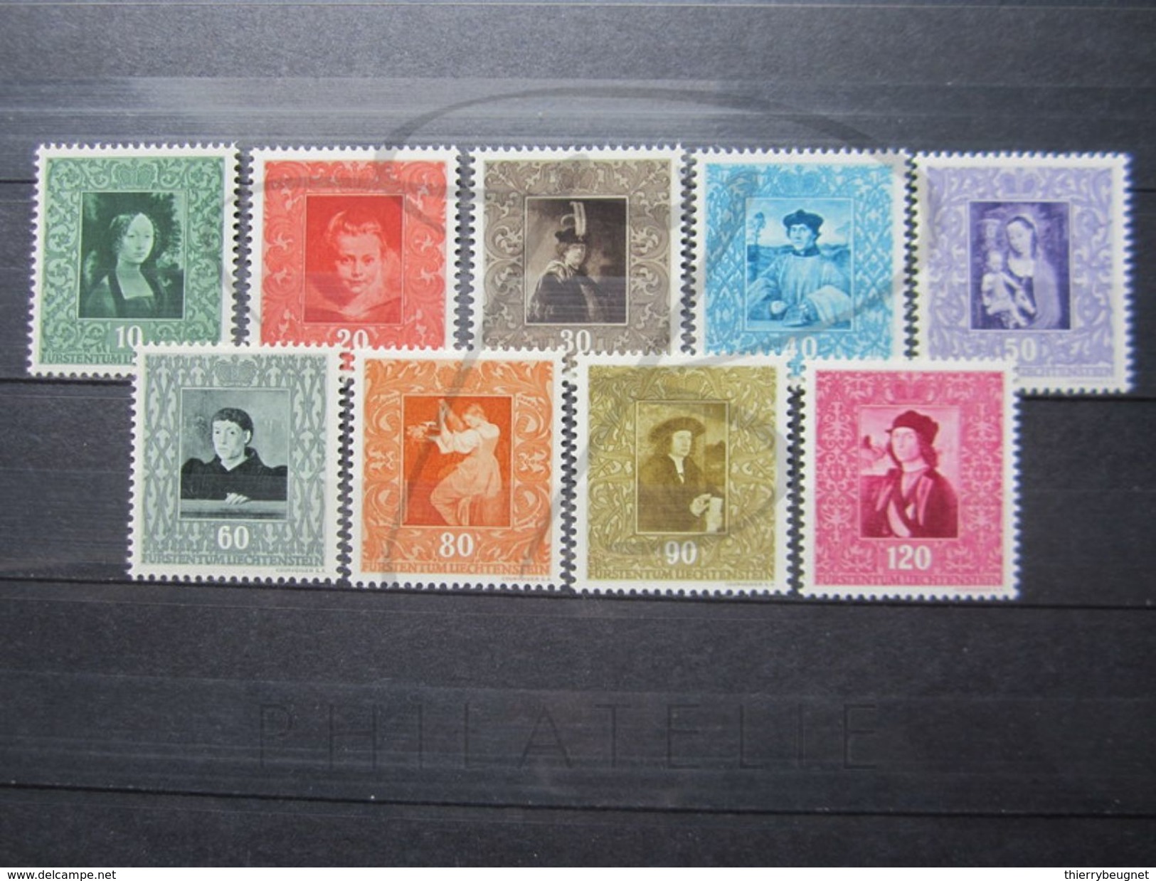 VEND BEAUX TIMBRES DU LIECHTENSTEIN N° 232 - 240 , XX !!! - Neufs