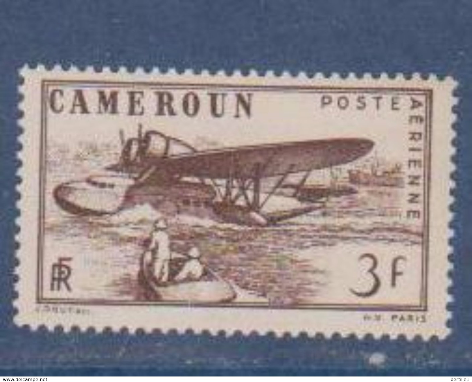 CAMEROUN       N° YVERT  :   PA 5   NEUF AVEC  CHARNIERES      ( 1034    ) - Airmail