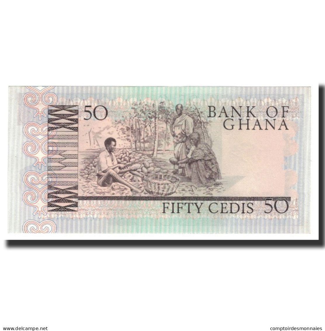 Billet, Ghana, 50 Cedis, 1980-07-02, KM:22b, NEUF - Ghana