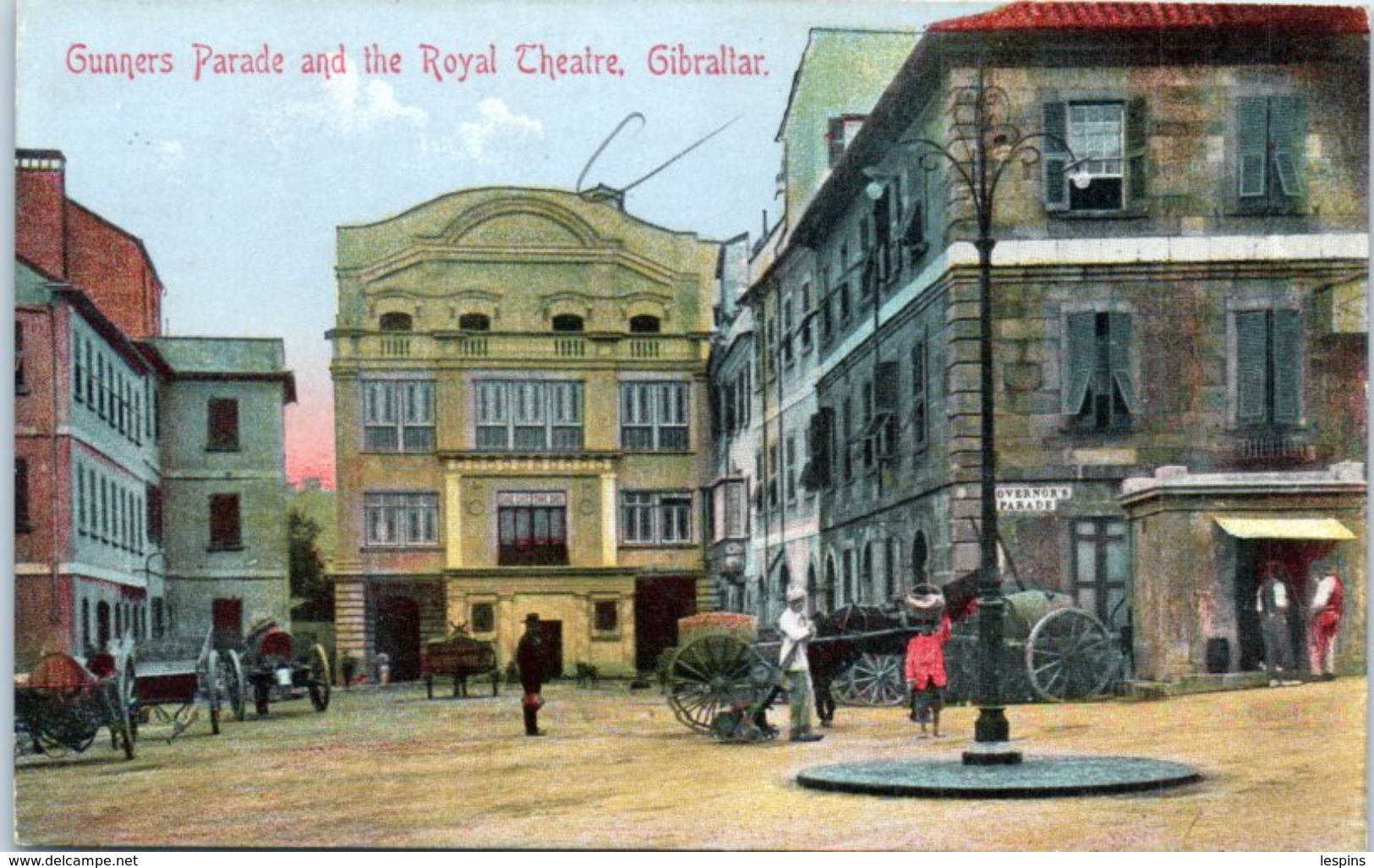 GIBRALTAR -- Gunners Parade And The Royal Theatre - Gibraltar