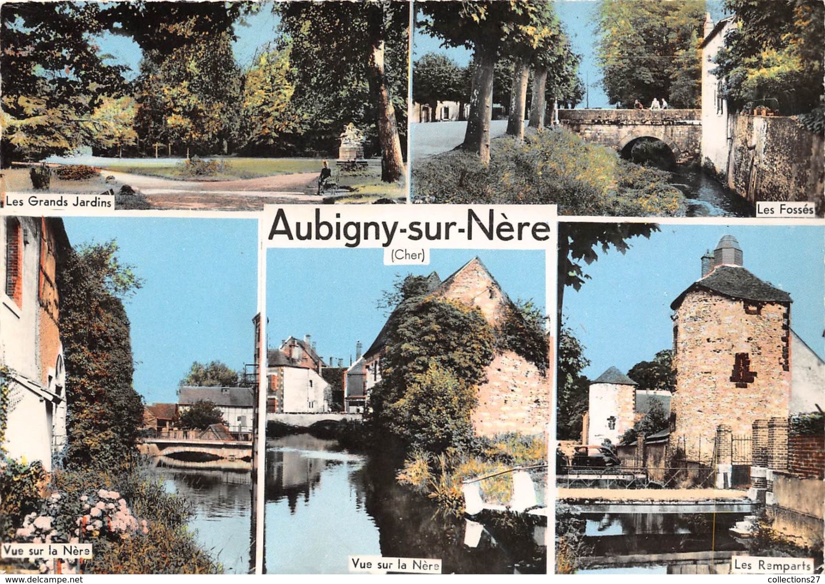 18-AUBIGNY-SUR-NERE- MULTIVUES - Aubigny Sur Nere