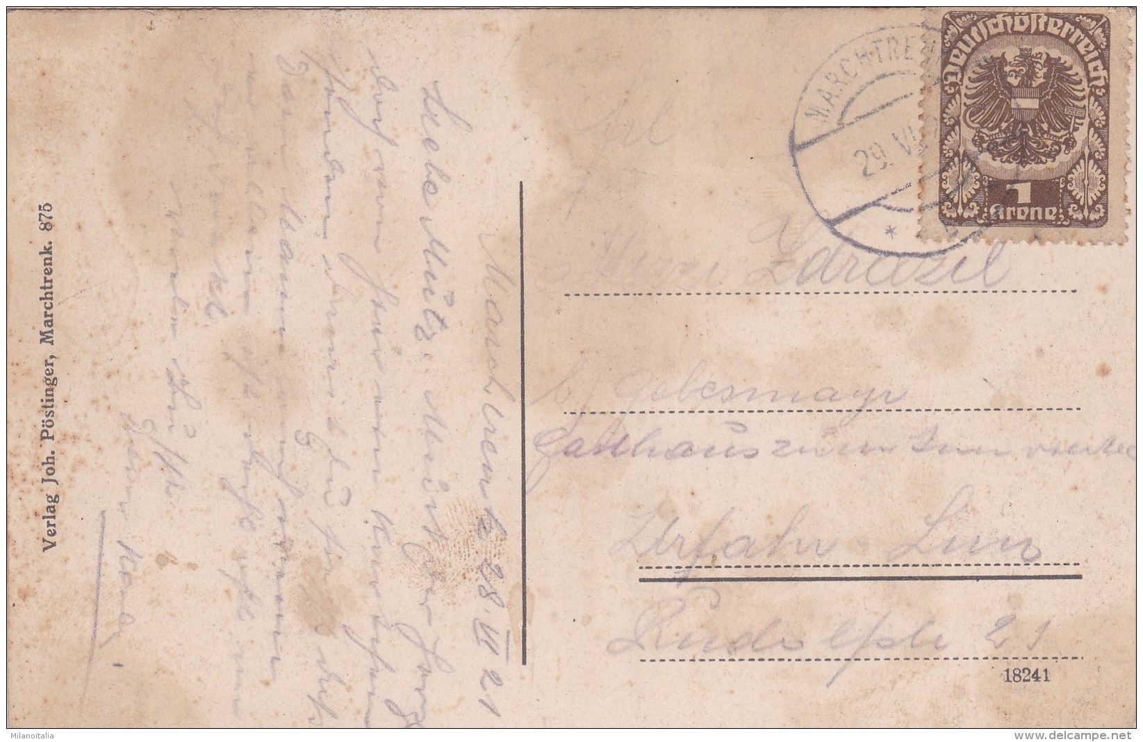 Marchtrenk, Ob.-Oest. (875) * 29. VI. 1921 - Other & Unclassified