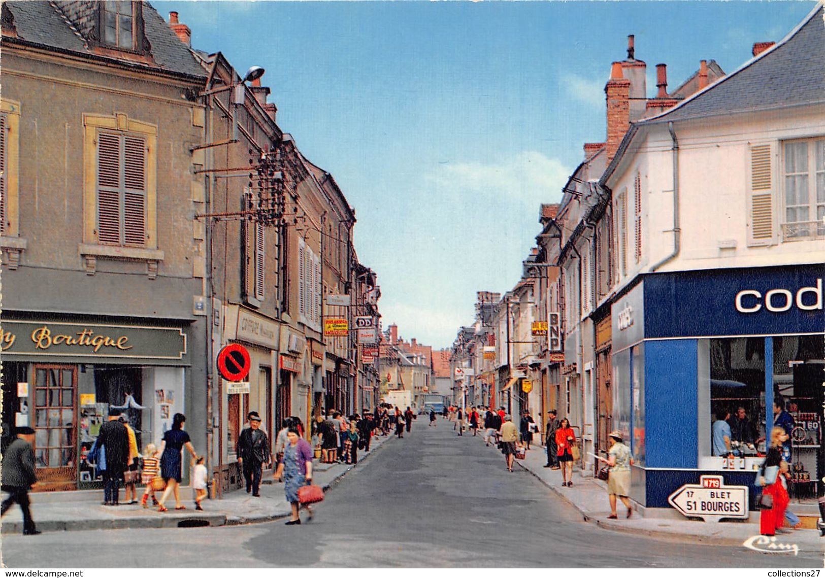 18-SANCOINS- LA RUE DU RUISSEAU - Sancoins