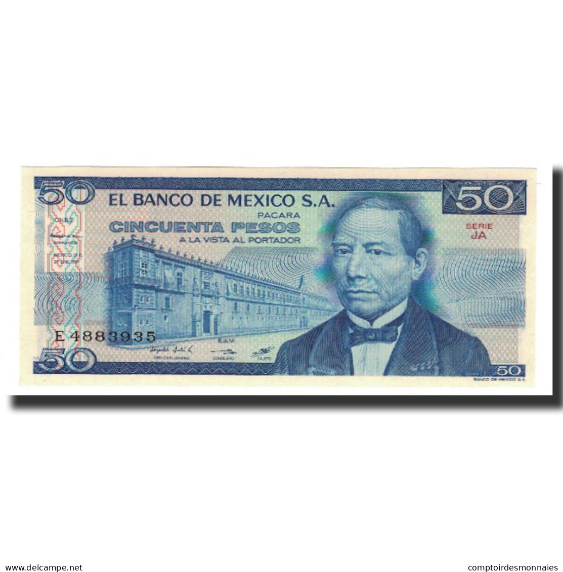 Billet, Mexique, 50 Pesos, 1981-01-27, KM:73, NEUF - Mexique