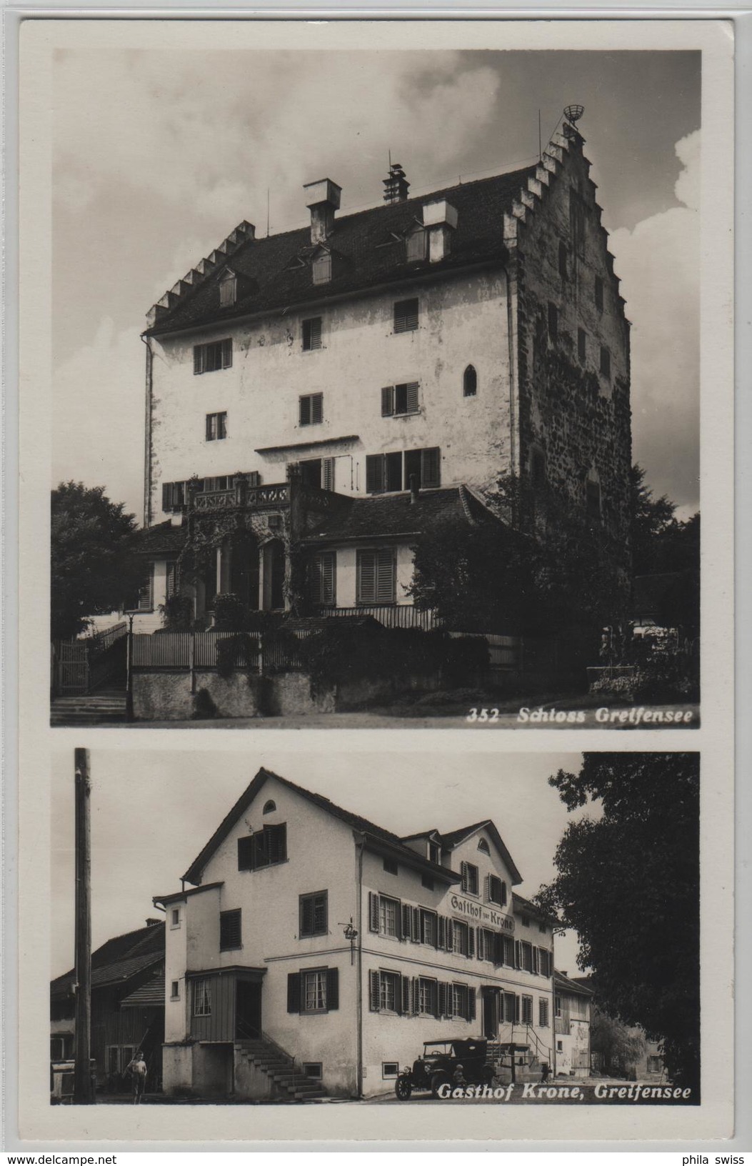 Schloss Greifensee - Gasthof Krone Greifensee, Oldtimer, Animee - Photo: Henri Müller - Greifensee