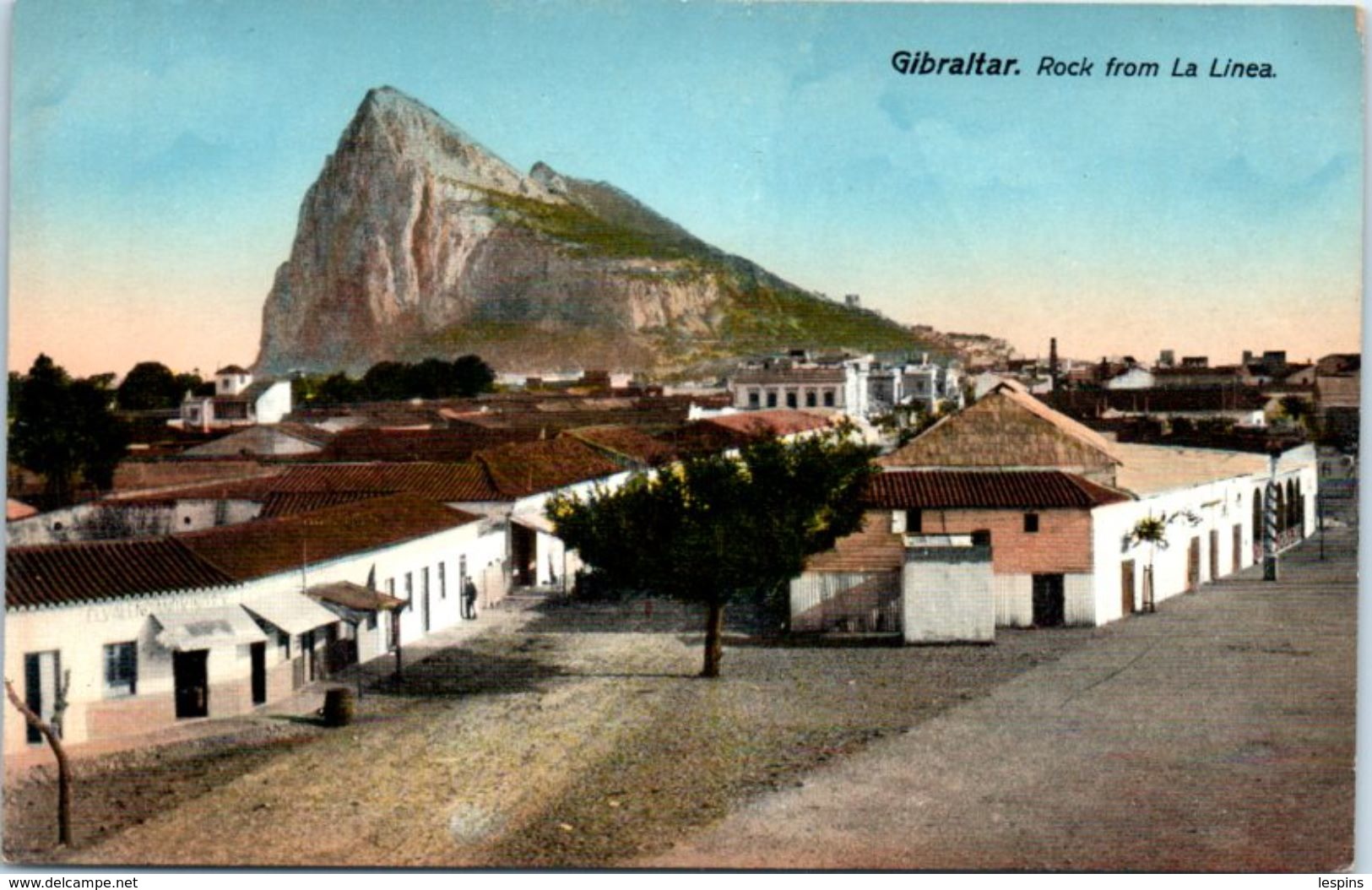 GIBRALTAR -- Rock From La Linea - Gibraltar