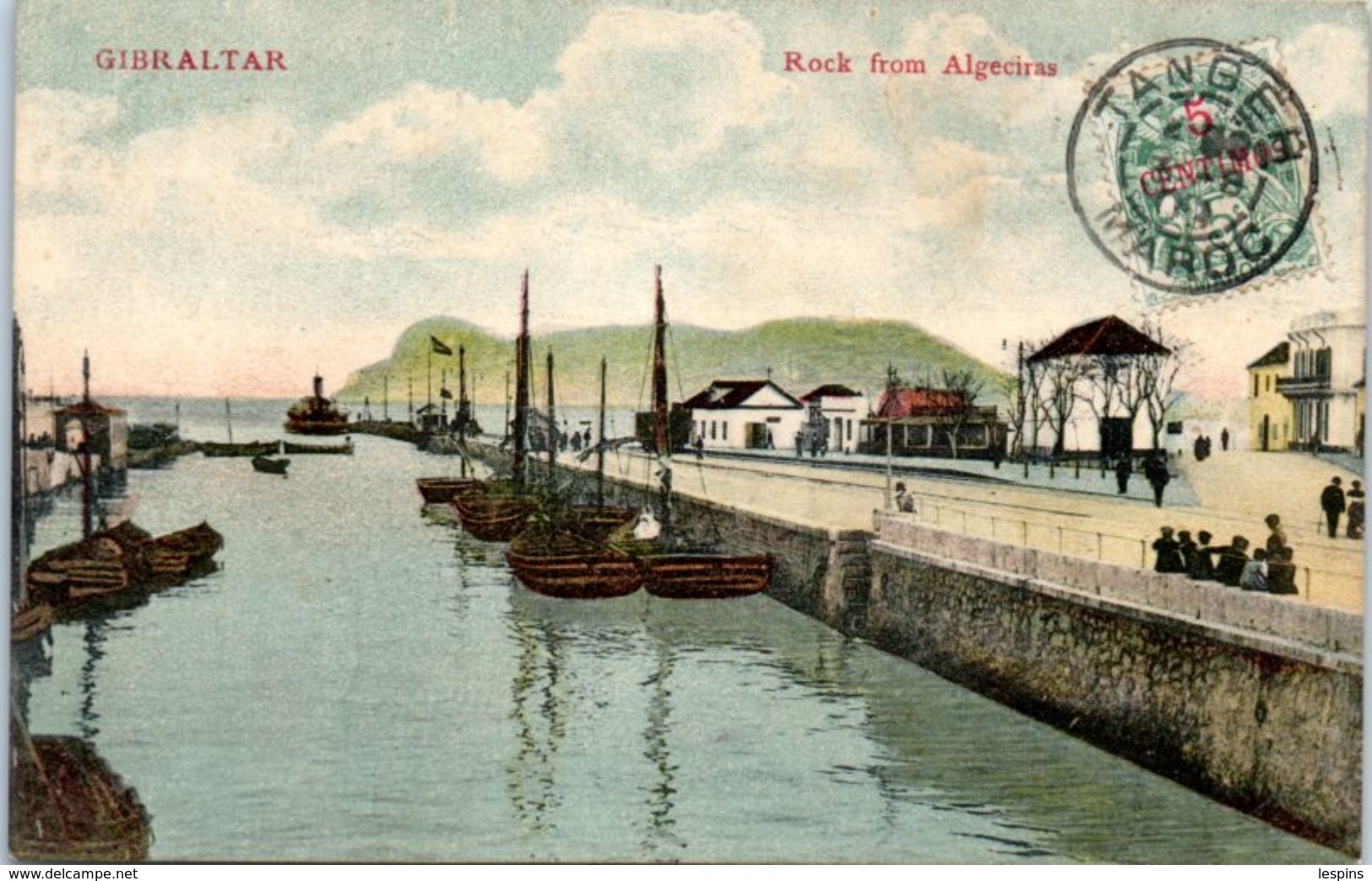 GIBRALTAR -- Rock From  Algeciras - Gibraltar