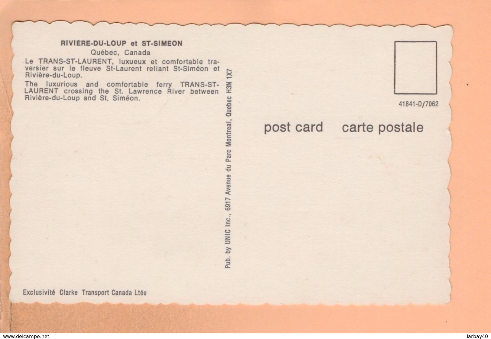 Cpa Cartes Postales Ancienne - Quebec Riviere Du Loup - Québec - Beauport