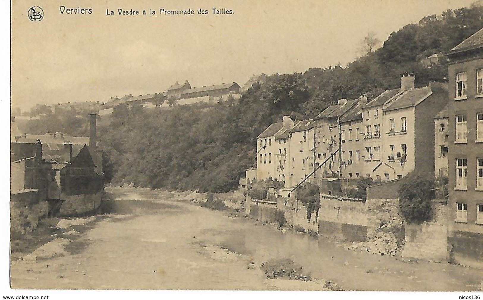 VERVIERS  LA VESDRE ET PROMENADE DES TAILLES - Verviers