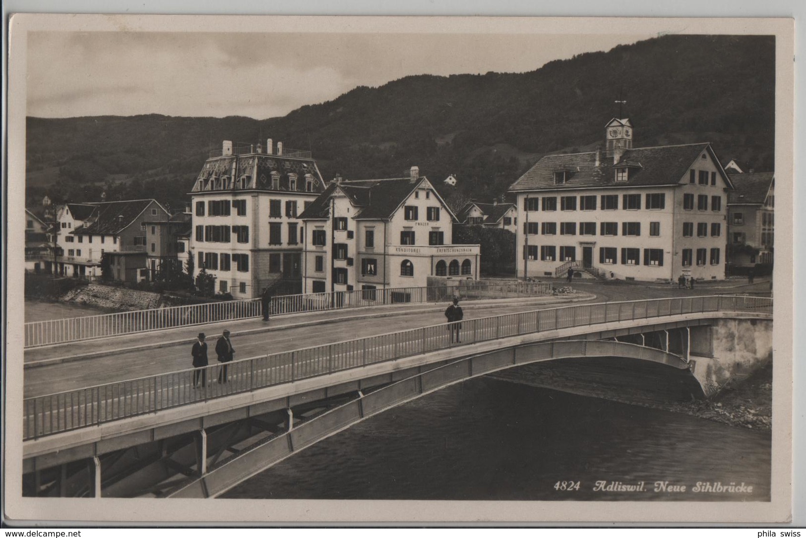 Adliswil - Neue Sihlbrücke, Konditorei - Animee - Photoglob - Adliswil