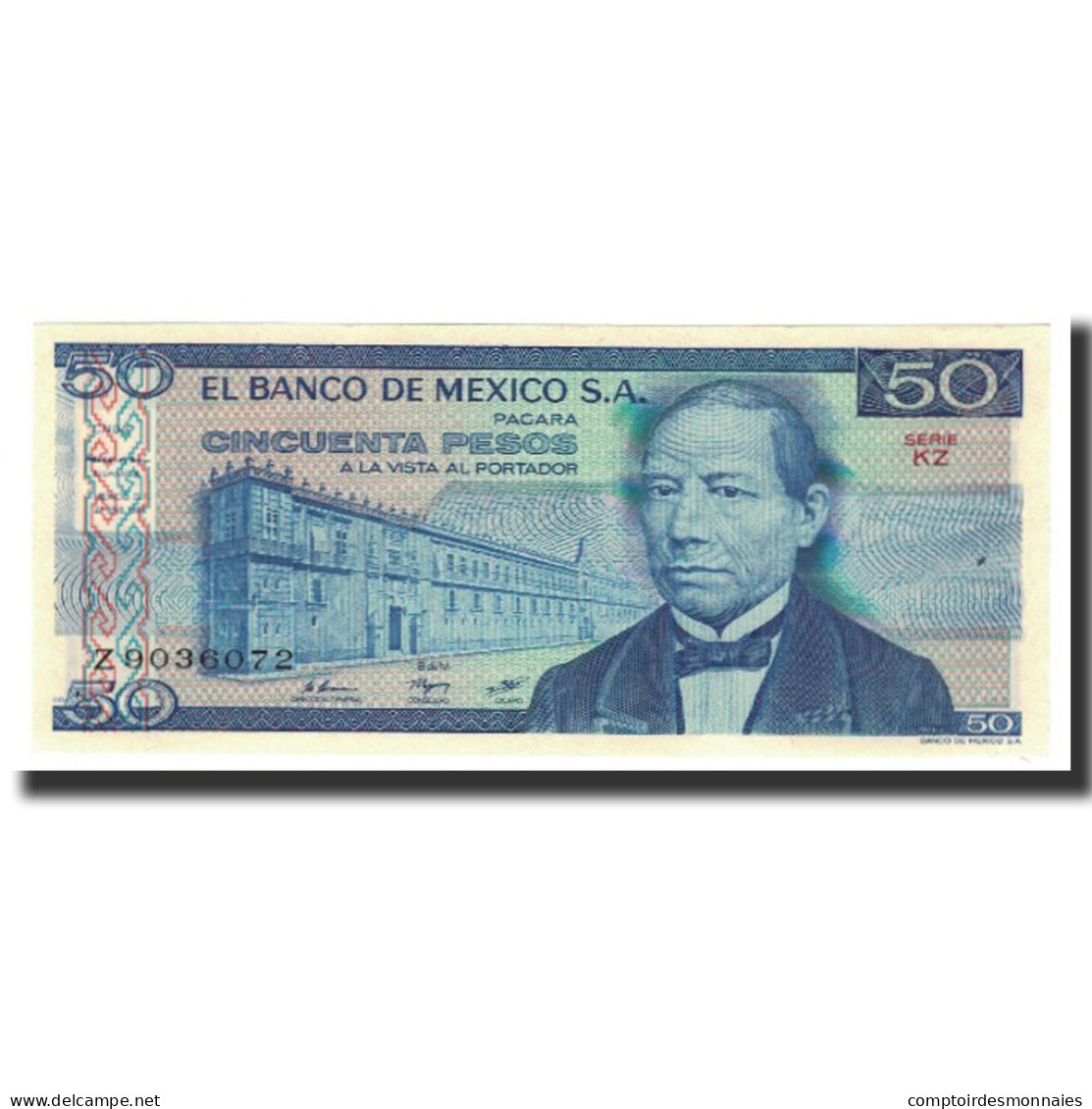Billet, Mexique, 50 Pesos, 1981-01-27, KM:73, NEUF - Mexique