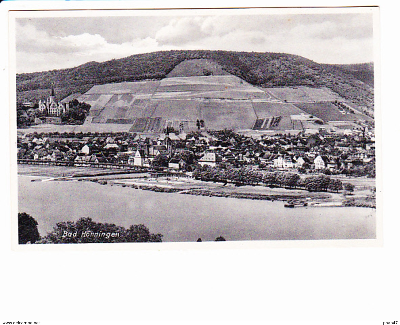 BAD HÖNNINGEN Sur Le Rhin, Vue Générale Et Château Schloss Arenfels, Ed. Cekade 1950 Environ - Neuwied