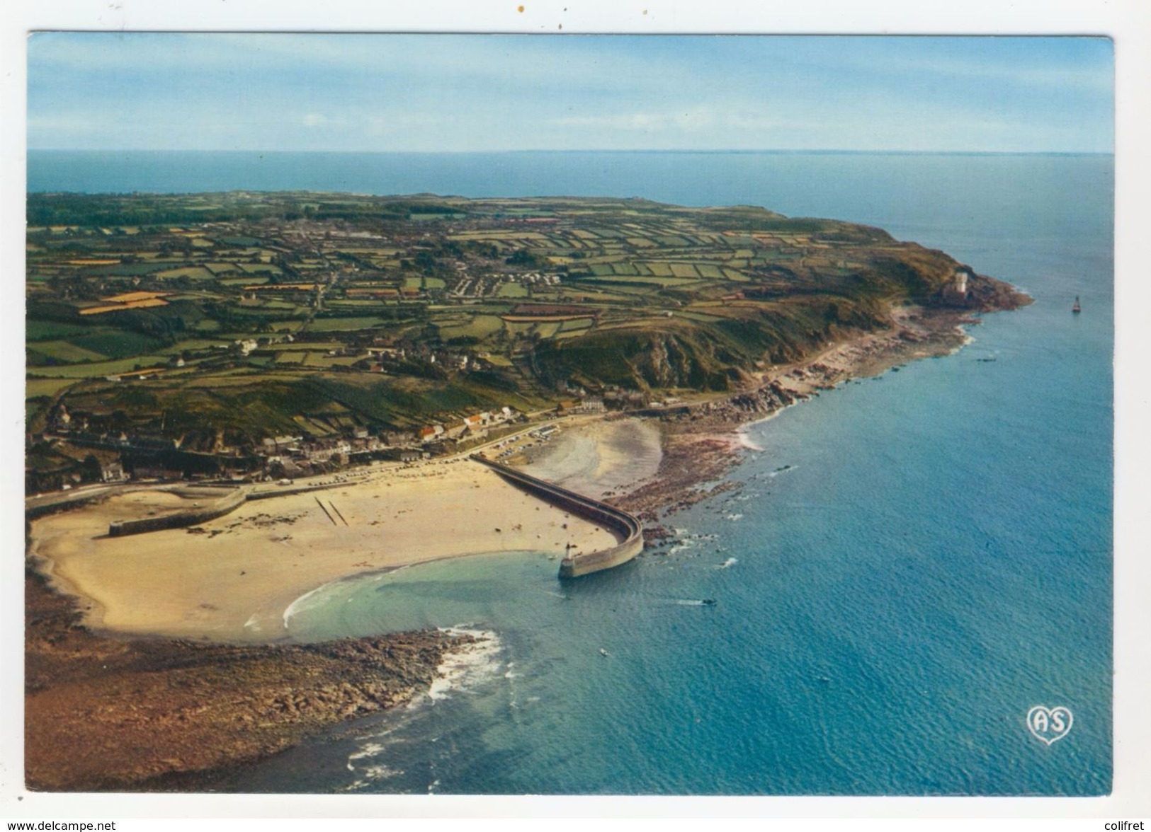 50 - Dielette       Le Port Et Le Cap De Flamanville - Autres & Non Classés