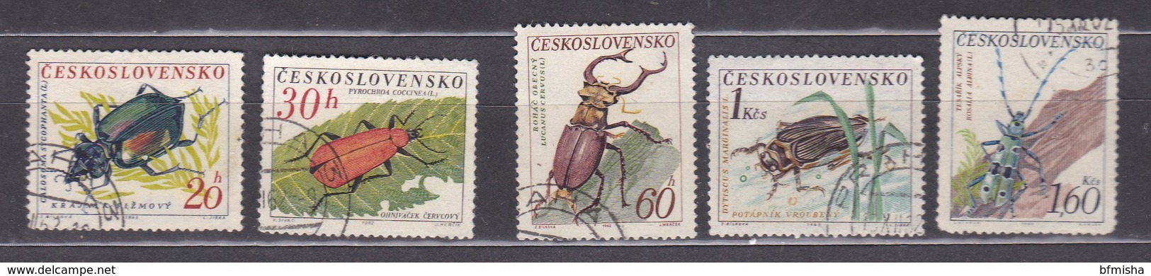 Czechoslovakia 1962 Mi 1371-1375 CTO - Gebraucht