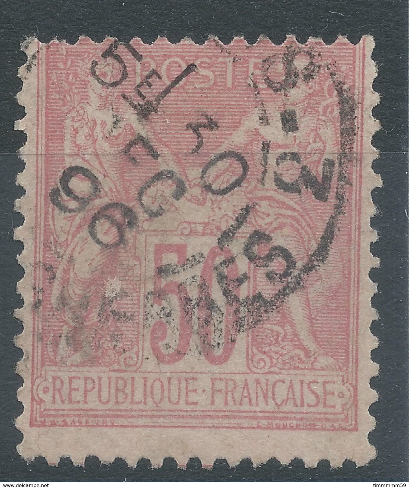 Lot N°37290   N°98, Oblit Cachet à Date De PARIS-3 - 1876-1898 Sage (Type II)