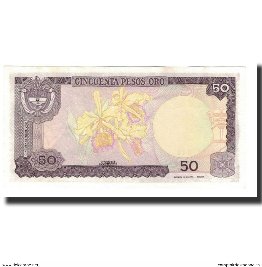Billet, Colombie, 50 Pesos Oro, 1986-01-01, KM:425b, NEUF - Colombia