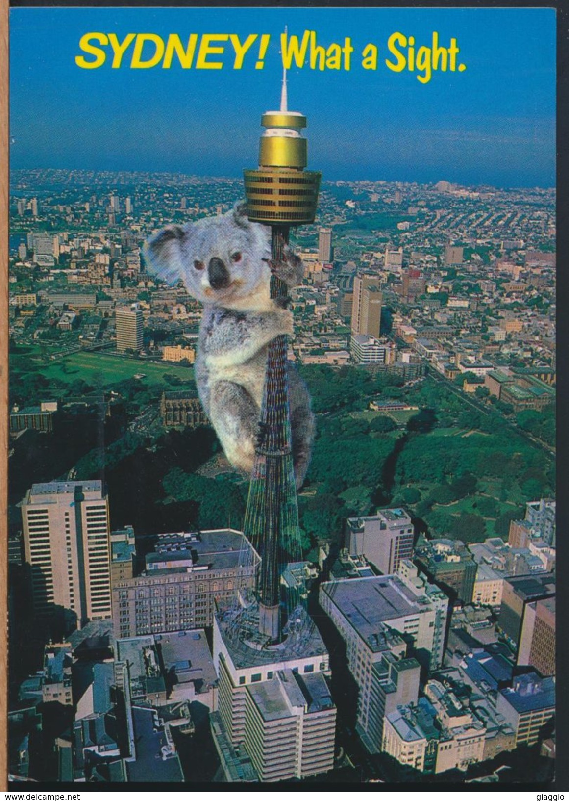 °°° 8100 - AUSTRALIA - AERIAL VIEW OF SIDNEY TOWER - 1994 With Stanps °°° - Sydney