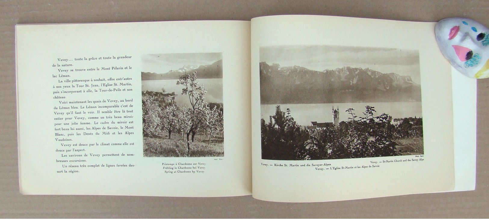 Fête des Vignerons Vevey 1927 - Album des Photographies Officielles - Mrs. de JONGH et PERROCHET