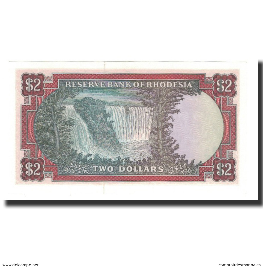 Billet, Rhodésie, 2 Dollars, 1975-03-04, KM:31j, NEUF - Rhodésie