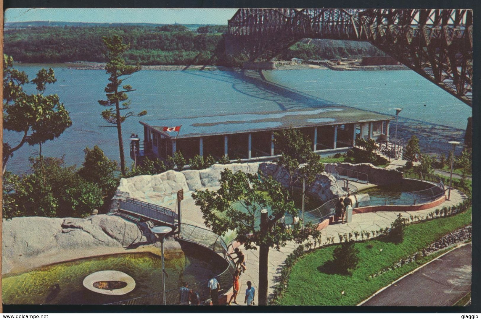 °°° 8117 - CANADA - QUEBEC - L'AQUARIUM - 1976 With Stamps °°° - Autres & Non Classés