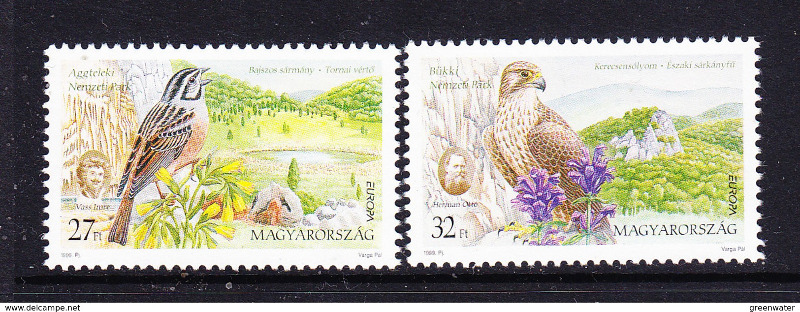 Europa Cept 1999 Hungary 2v ** Mnh (18142) - 1999