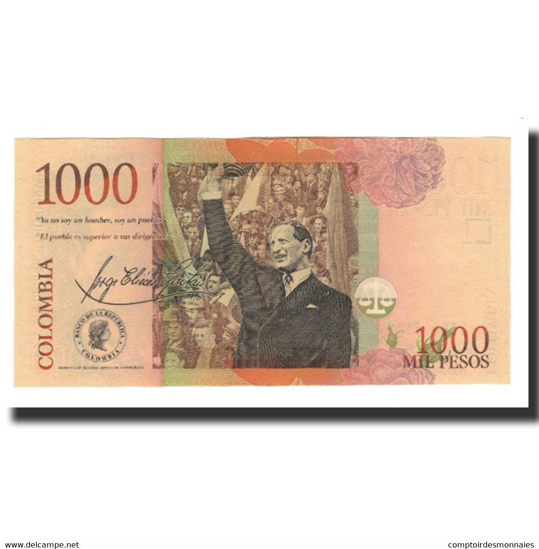 Billet, Colombie, 1000 Pesos, 2005-03-02, KM:450h, NEUF - Colombie