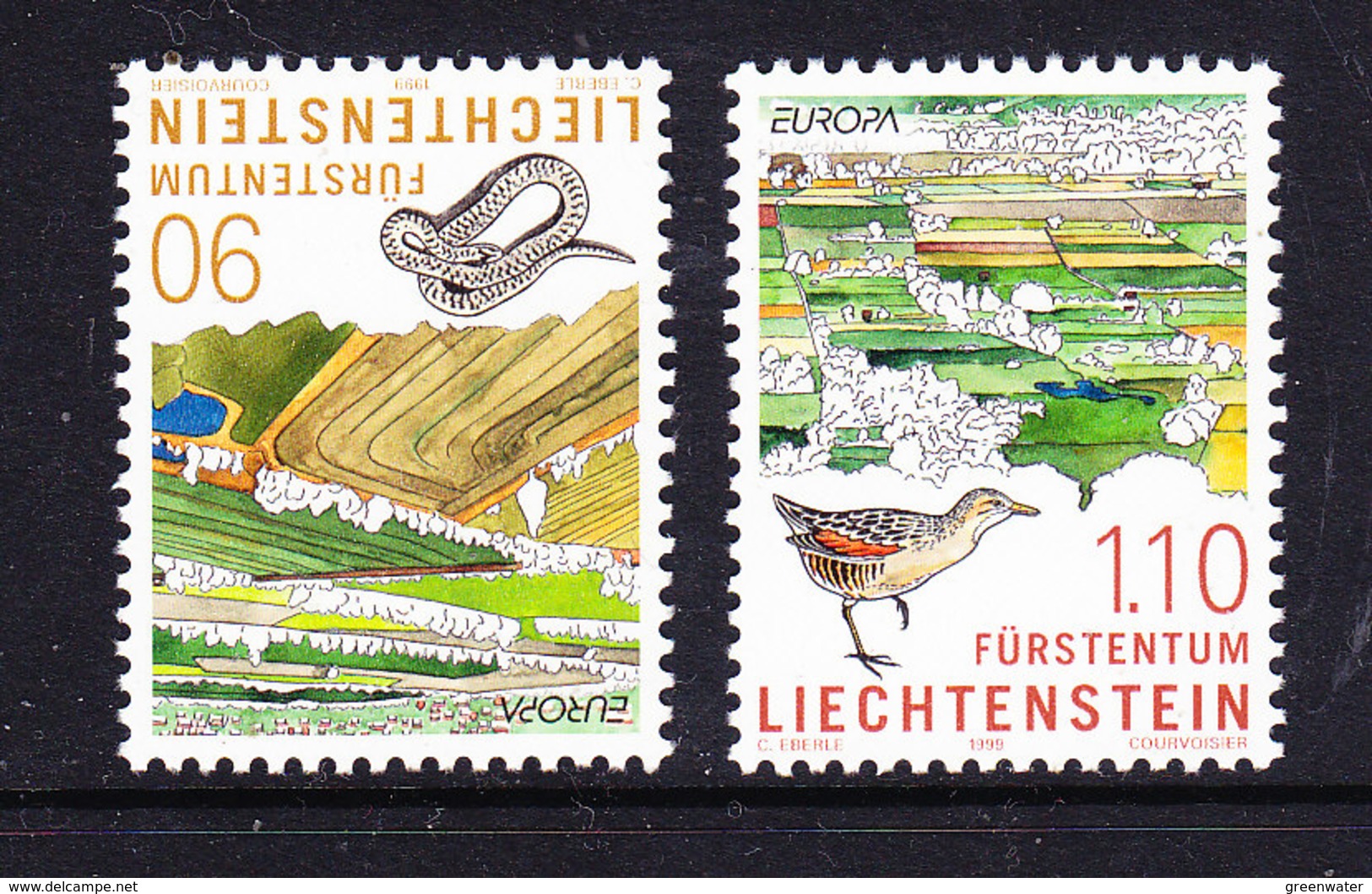 Europa Cept 1999 Liechtenstein 2v ** Mnh (36843G) PROMOTION - 1999