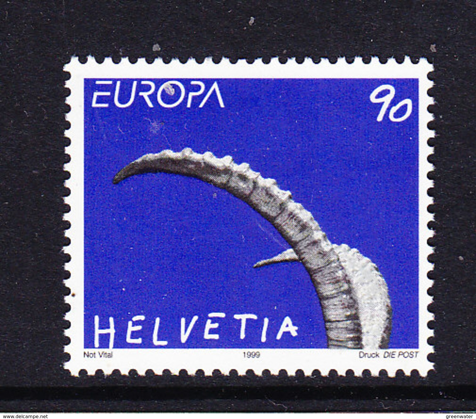Europa Cept 1999 Switzerland 1v ** Mnh (36843N) PROMOTION - 1999