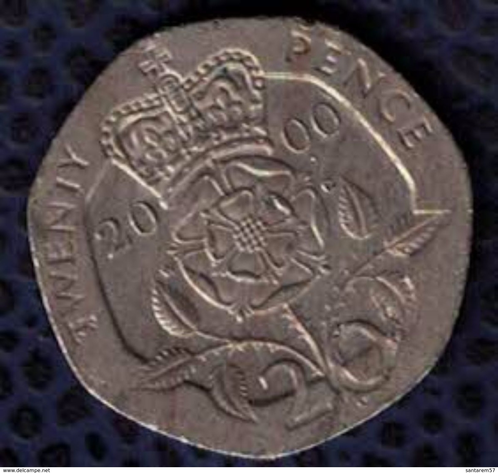 Royaume Uni 2000 Pièce De Monnaie Coin 20 Twenty Pence - 20 Pence
