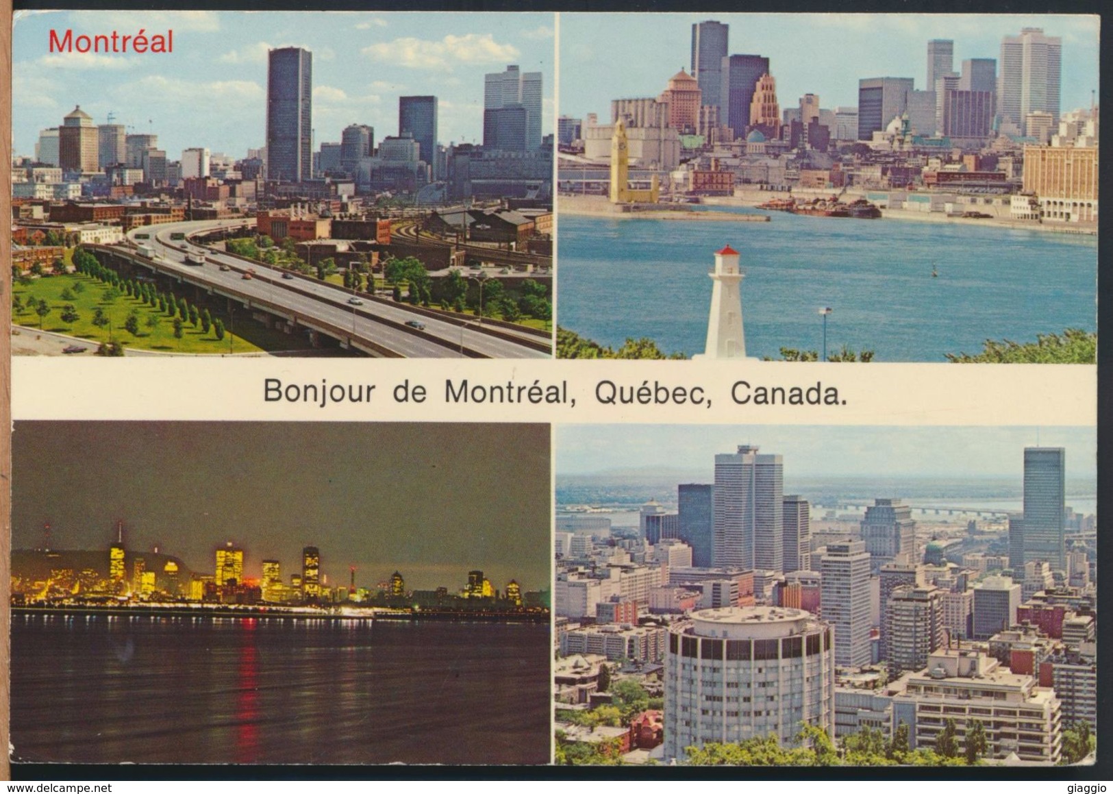 °°° 8123 - CANADA - MONTREAL - VIEWS - 1981 With Stamps °°° - Montreal