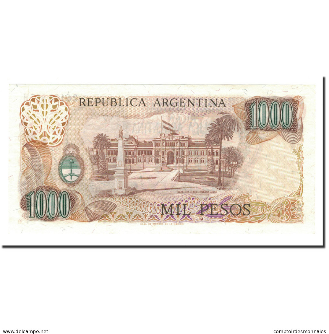 Billet, Argentine, 1000 Pesos, Undated (1976-83), KM:304c, NEUF - Argentine